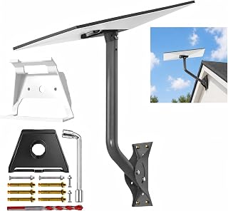 Compatible with Starlink Gen 3/4/4X All-in-One Mount Kit: Heavy-Duty Outdoor Dish & Indoor Router Mount, Short Wall, Roof, and Pole Mount Compatible, Sturdy Accessories for Full Setup