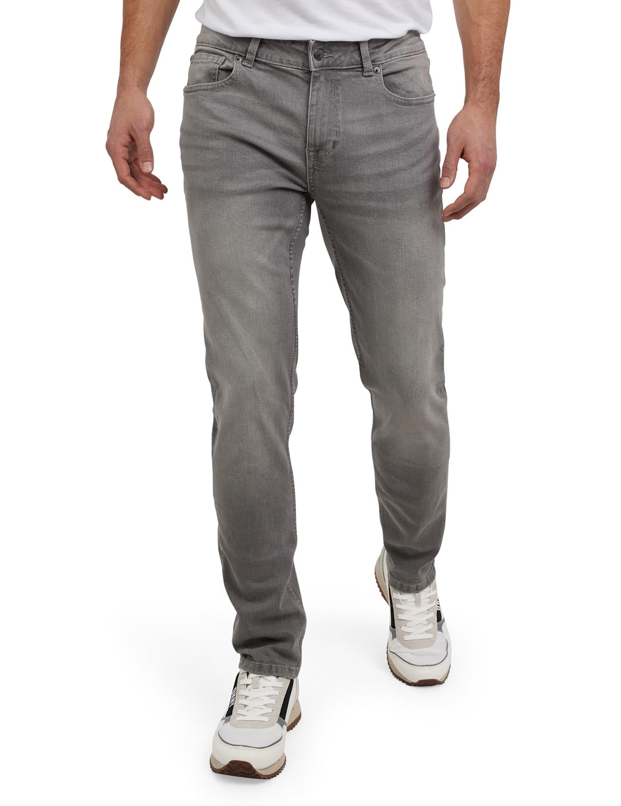 DKNY Mercer Men's Skinny Jeans - Premium Stretch Denim Pants with Classic 5 Pock