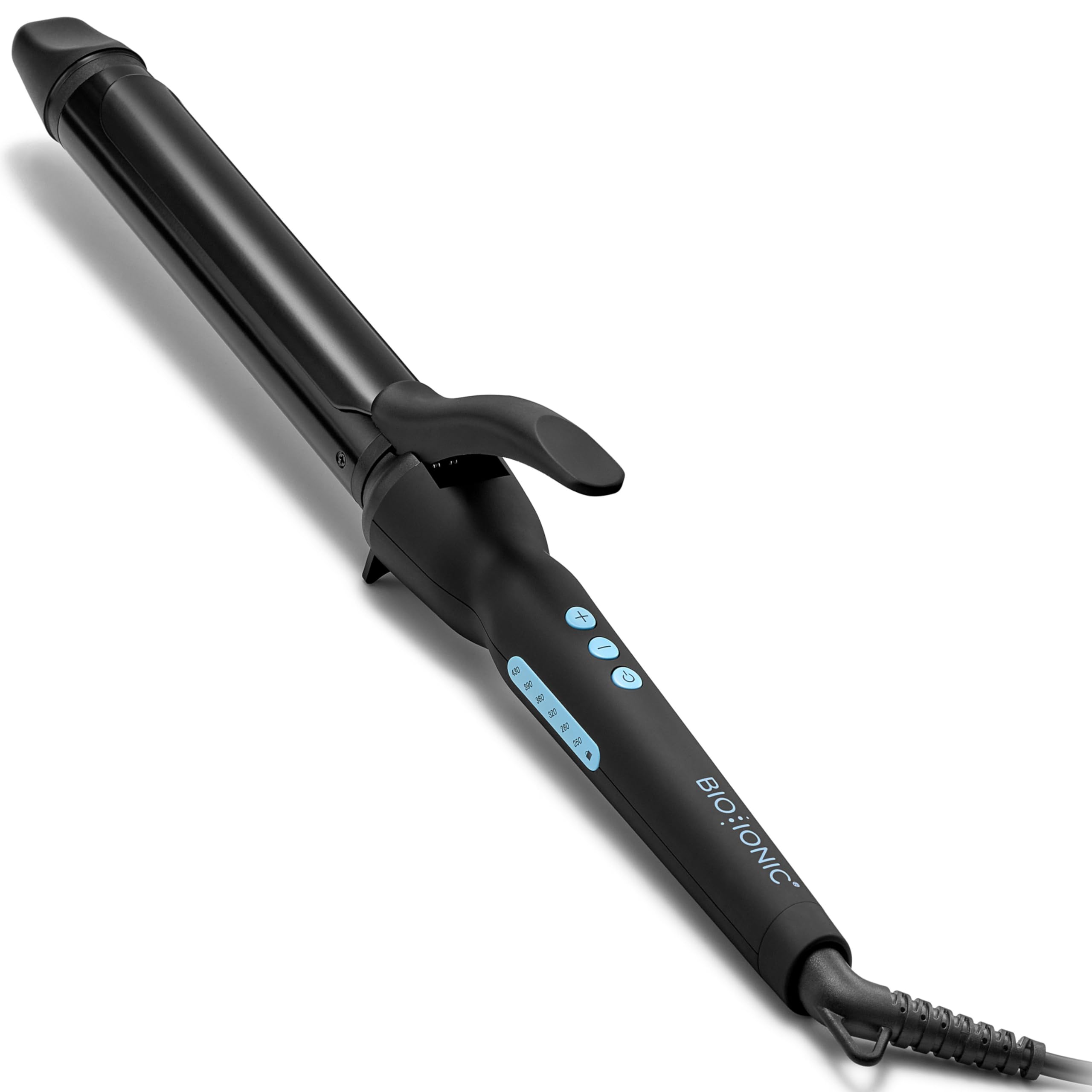 Bio Ionic Long Barrel Curling Iron, Moisture Heat Technology &amp; NanoIonic MX 