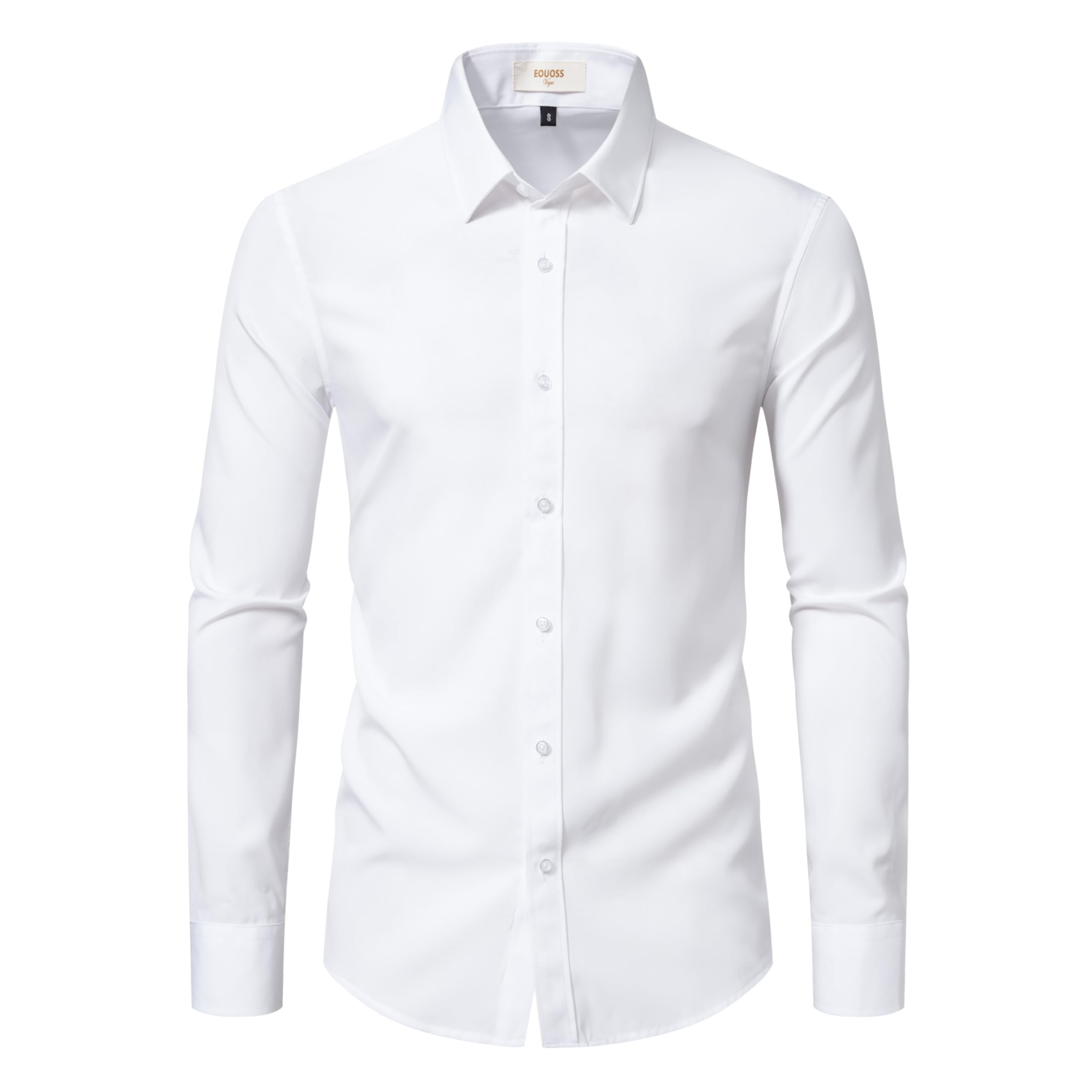 Dress Shirts for Men Stretch Slim Fit Long Sleeve Mens Dress Shirts Casual Busin