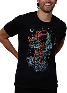 Graphic Tees for Men Cool Art Short Sleeve T-Shirts Soft Slim Fit S-4XL