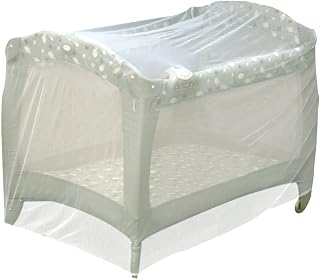 Jeep Universal Size Pack N Play Mosquito Net Tent, White