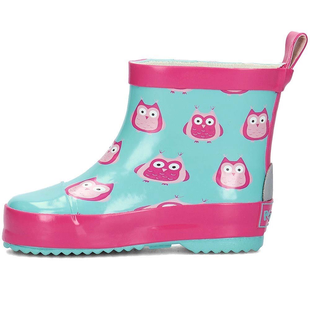 Playshoes Unisex Kids Rubber Boots Low OwlsWellington Rubber Boots