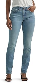 Lee Women's Ultra Lux Comfort with Flex Motion Straight Leg Jean