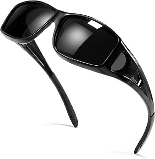 SIPHEW Mirrored Sunglasses Polarized Fit Over Glasses