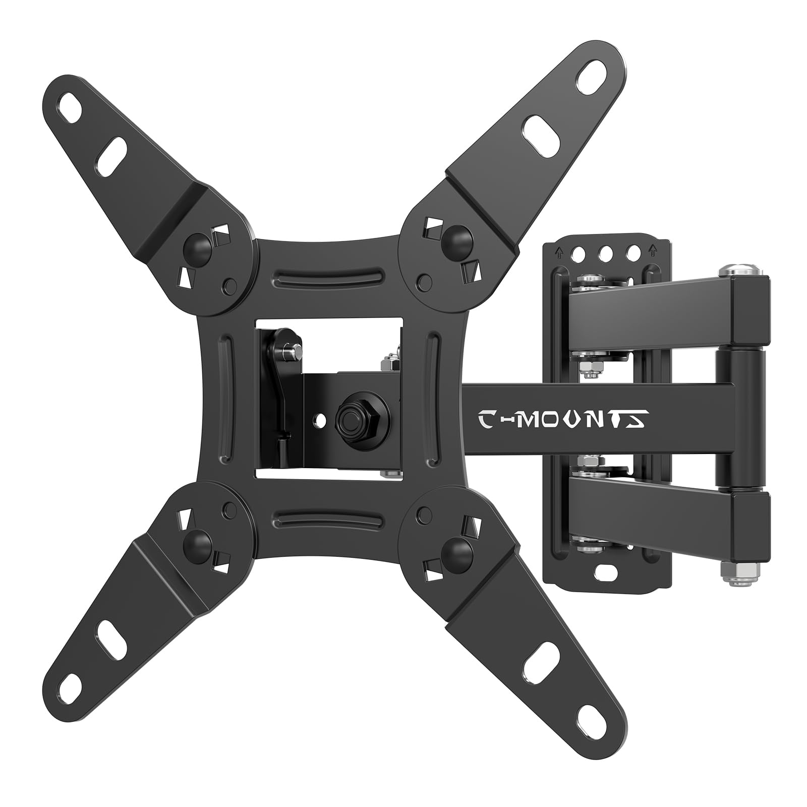 C-MOUNTS Full Motion TV Wall Mount for 13-42 Inch Flat/LED LCD TVs/Monitors | Ar