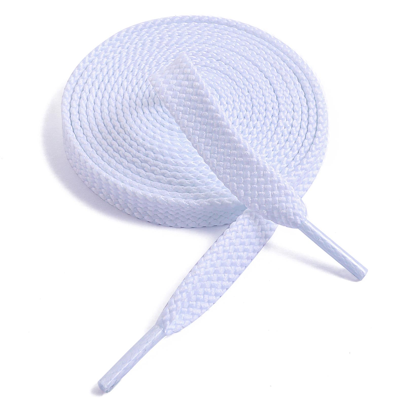 VSUDO Flat Double Layer Shoe Laces for Sneakers, Thick Flat Sneakers Shoelaces