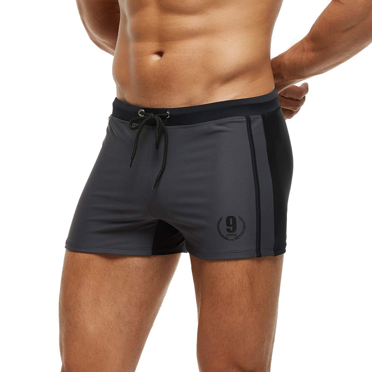 Arcweg Men's Swimming Trunks Shorts Sport Boxer Swimwear Boxers Underwear Drawst