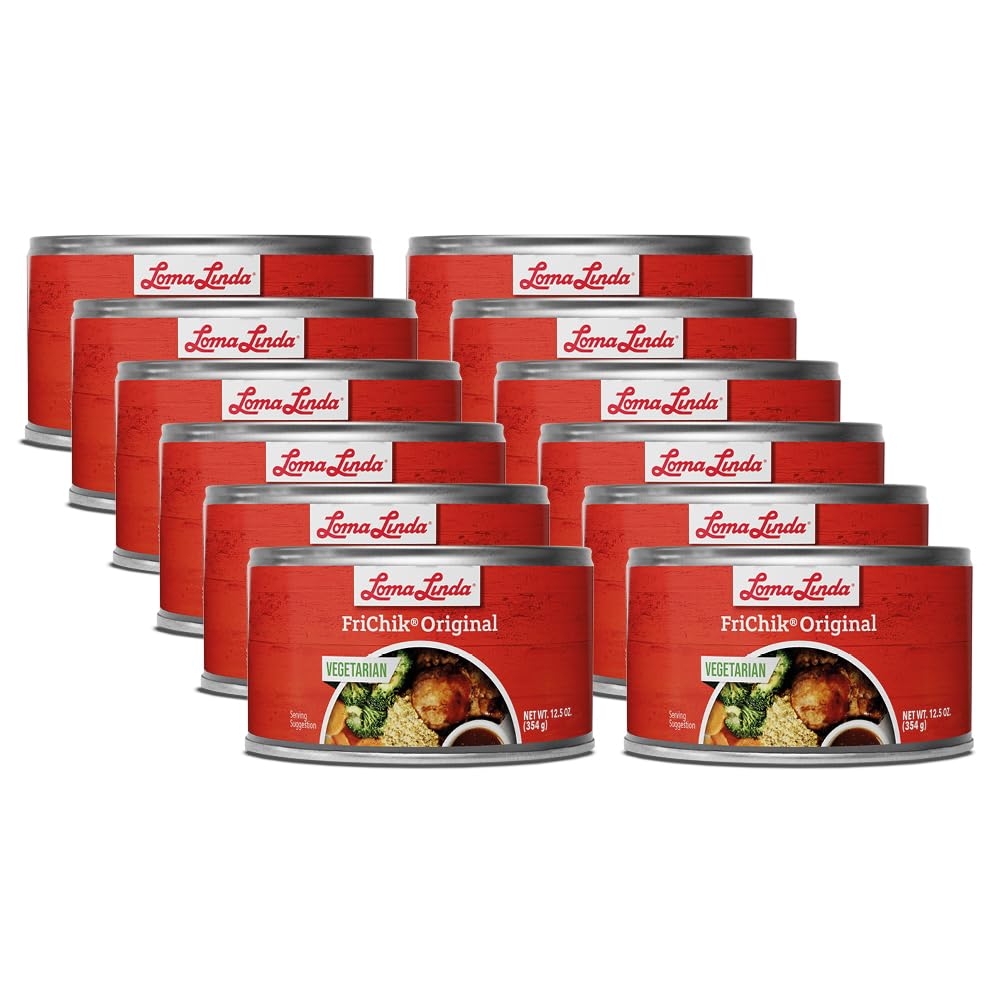 Loma Linda - FriChik - Vegetarian Chicken - (12.5 oz) (12 Pack)