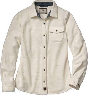 Legendary Whitetails Women's Trail Guide Fleece Button Down Shirt Long Sleeve (Pack of 1)