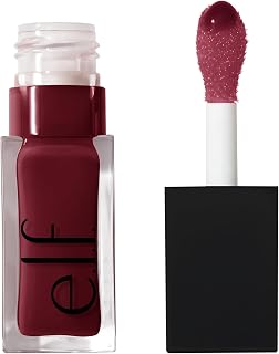 e.l.f. Glow Reviver Lip Oil, Tinted, Hydrating &amp; Non-Sticky, Jam Session | High-Shine Tinted Lip Oil, Hydrating, Infused with Jojoba &amp; Nourishing Oils, Glossy Formula, Vegan &amp; Cruelty-Free