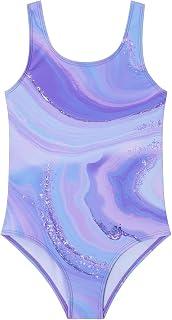 Ewbob Girls One Piece Swimsuit Beach Swimwear Kids Bathing Suits 3-14Y | One Piece Swimsuit,Quick Dry Swimwear,Swimming Costume,Beach Bathing Suit for Kids,UPF 30+,UV sun protection