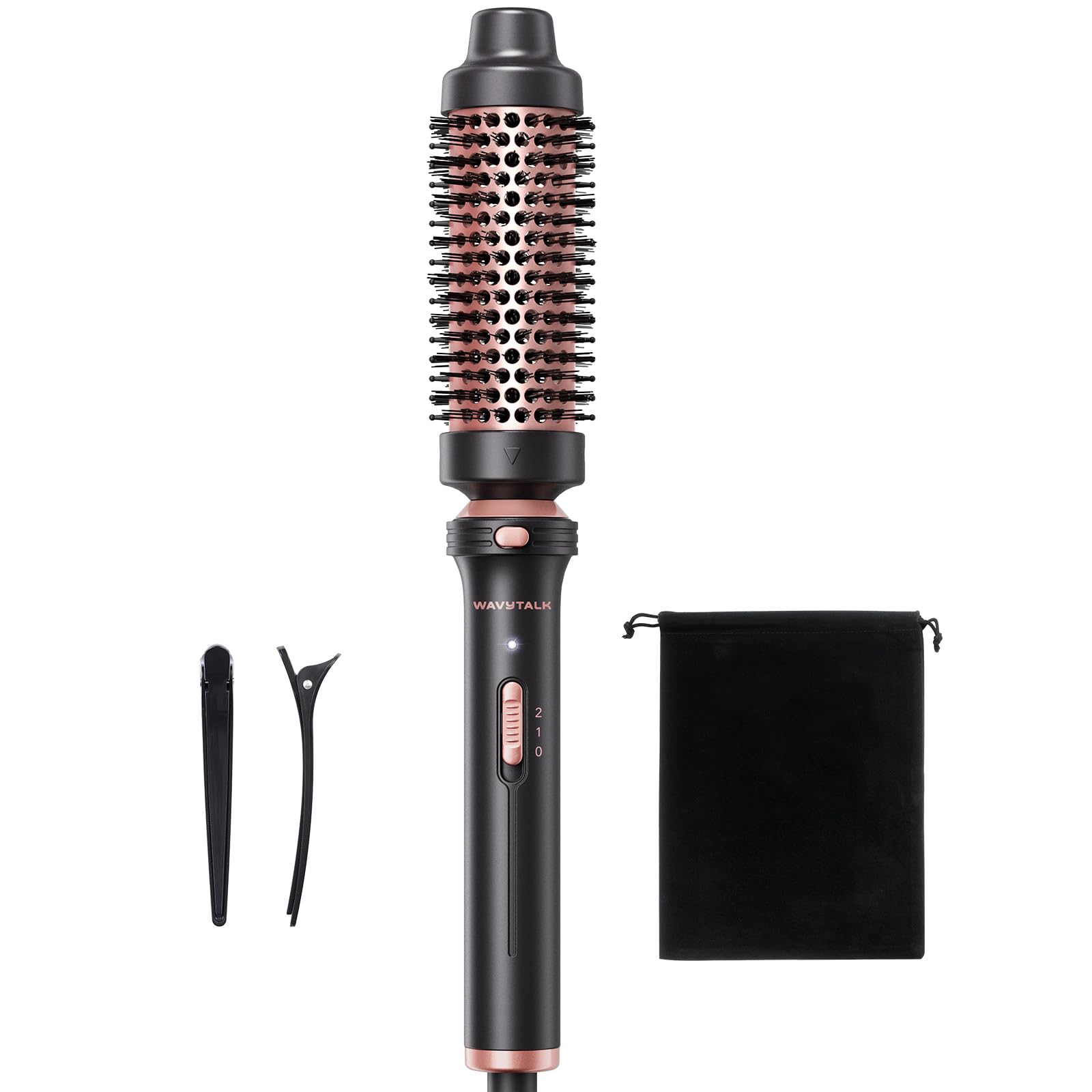 Wavytalk Thermal Brush 1.5" Detachable Heated Round Brush for Blowout Look | Det