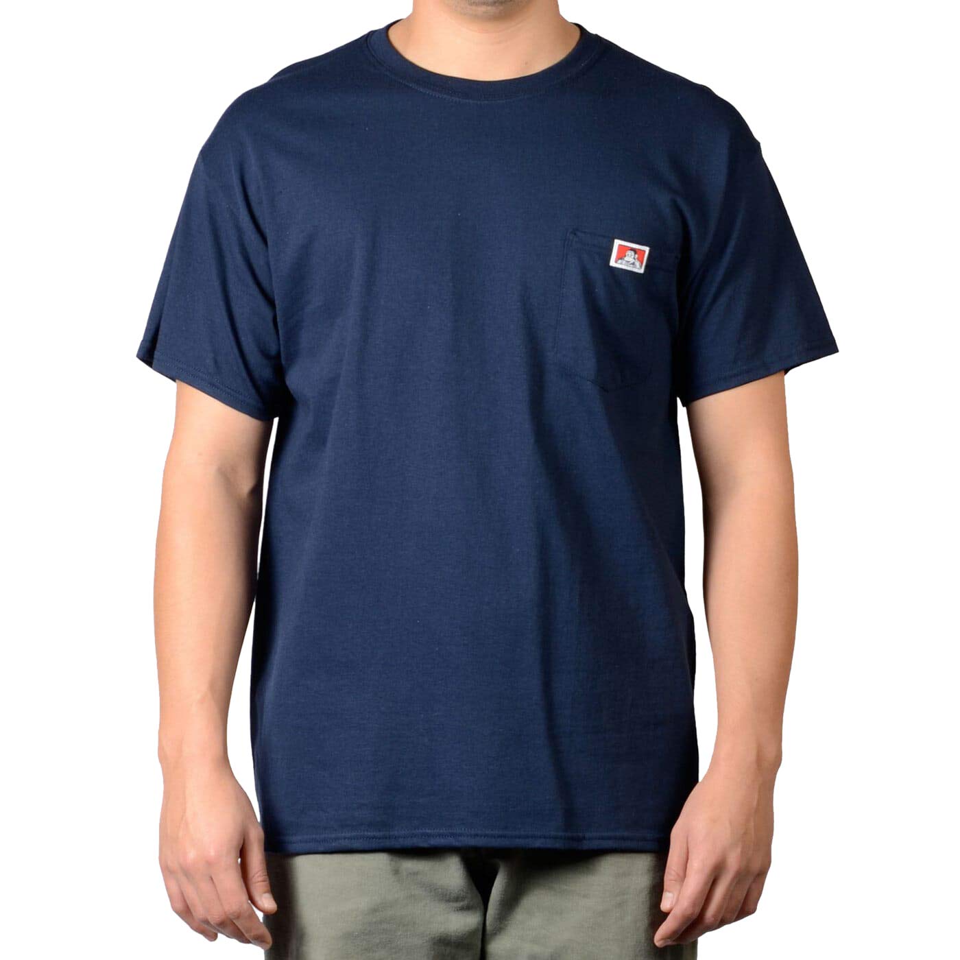 Ben Davis Men's Short-Sleeved Heavyweight Pocket T-Shirt