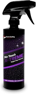 DURA-COATING TECHNOLOGY No Touch X-Treme Engine Bay Cleaner &amp; Degreaser Spray - Engine Cleaner Spray for Car - Engine Bay Degreaser - Engine Detailing - No Scrub - Professional Grade - 16 Oz