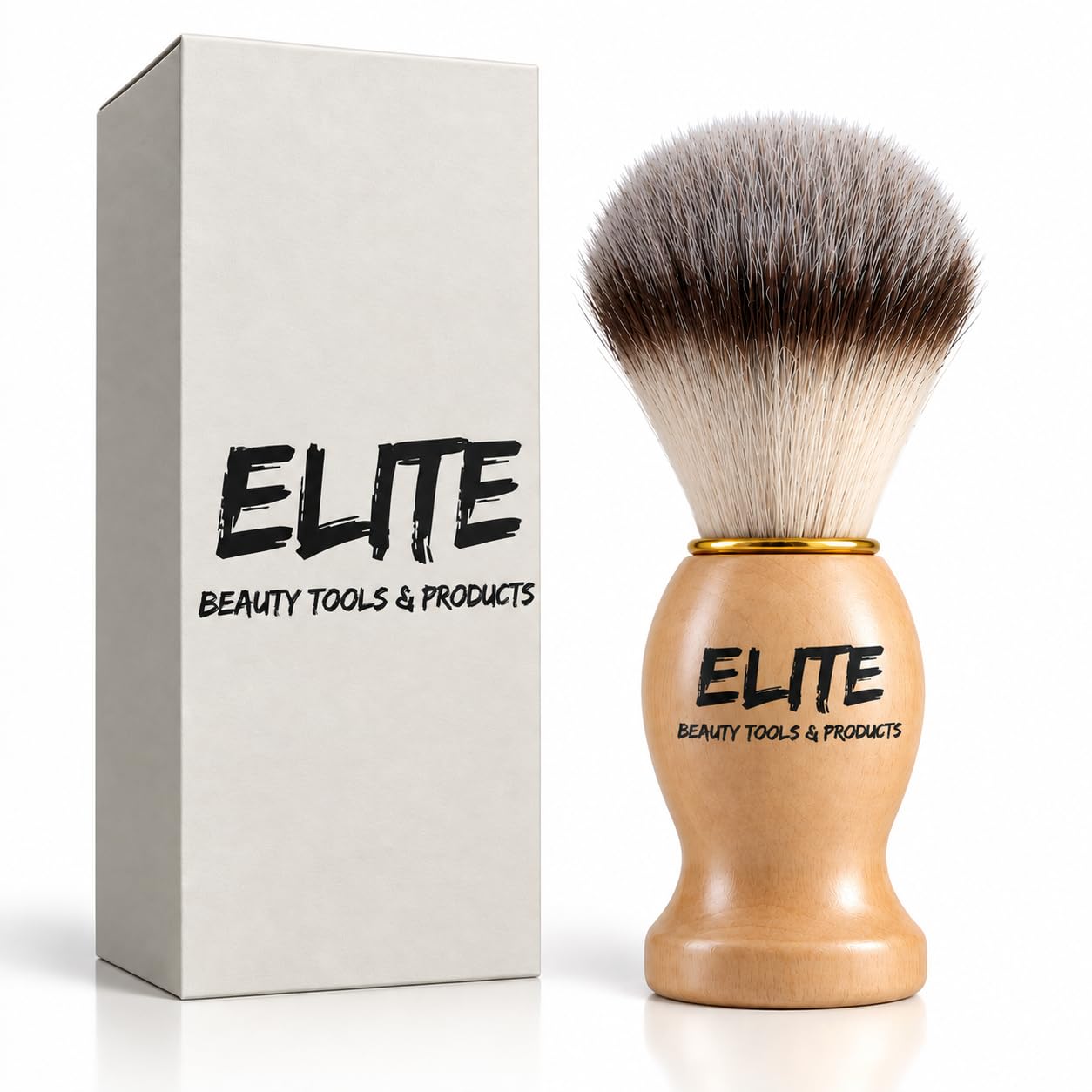 Shaving Brush Rich Lather Bristle Travel Brush for Male Grooming, Barbers and Sa