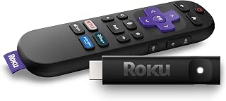 Roku Streaming Stick Plus with Voice Remote - 4K & HDR10+ | 4K & HDR Streaming Device for TV with Roku Voice Remote - Free & Live Local News, Sports (Renewed)