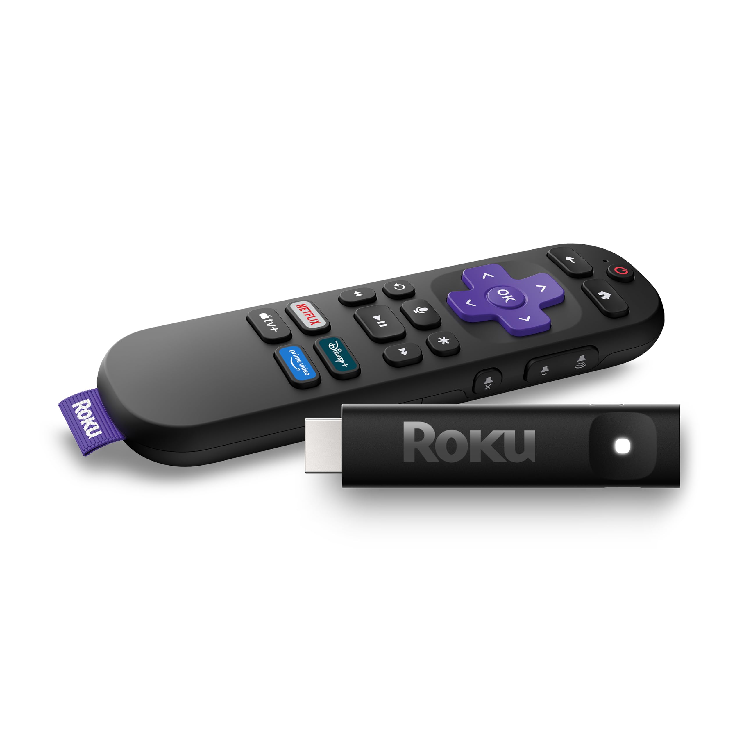 Roku Streaming Stick Plus with Voice Remote - 4K &amp; HDR10+ | 4K &amp; HDR Str