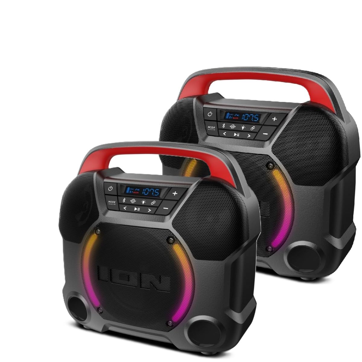 ION Audio Pathfinder Go Wireless Bluetooth Beach Speaker IPX5 Water-Resistant fo