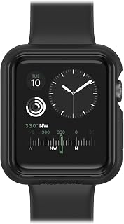 Bumper OtterBox pour Apple Watch Series 3 - 42mm, Antichoc, anti-chute, élégant étui de protection pour Apple Watch, protège l'écran et les bords, Noir