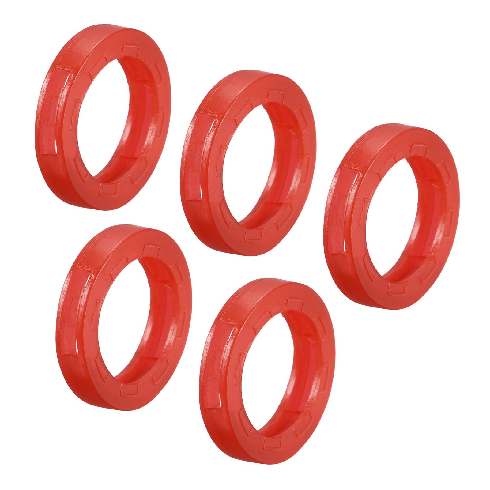 20 Pcs Key Cap Rings 24mm ID Coding Tags Silicone Case Cover for Office Home Apa