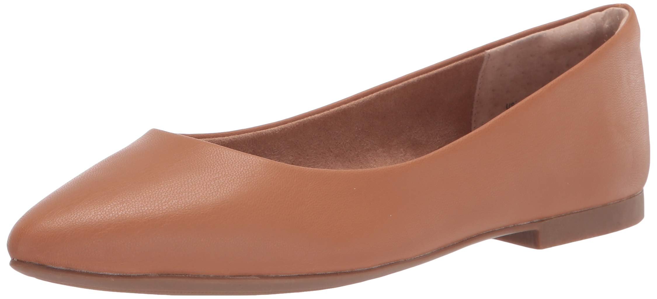 Amazon Essentials Women's Pointed Toe Ballerinas