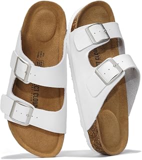 Project Cloud 100% Genuine Leather Womens Sandals Slides for Women Flats