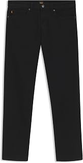 BOSS Mens Maine BC-L-C Blue Regular-fit Jeans in Heavyweight Denim