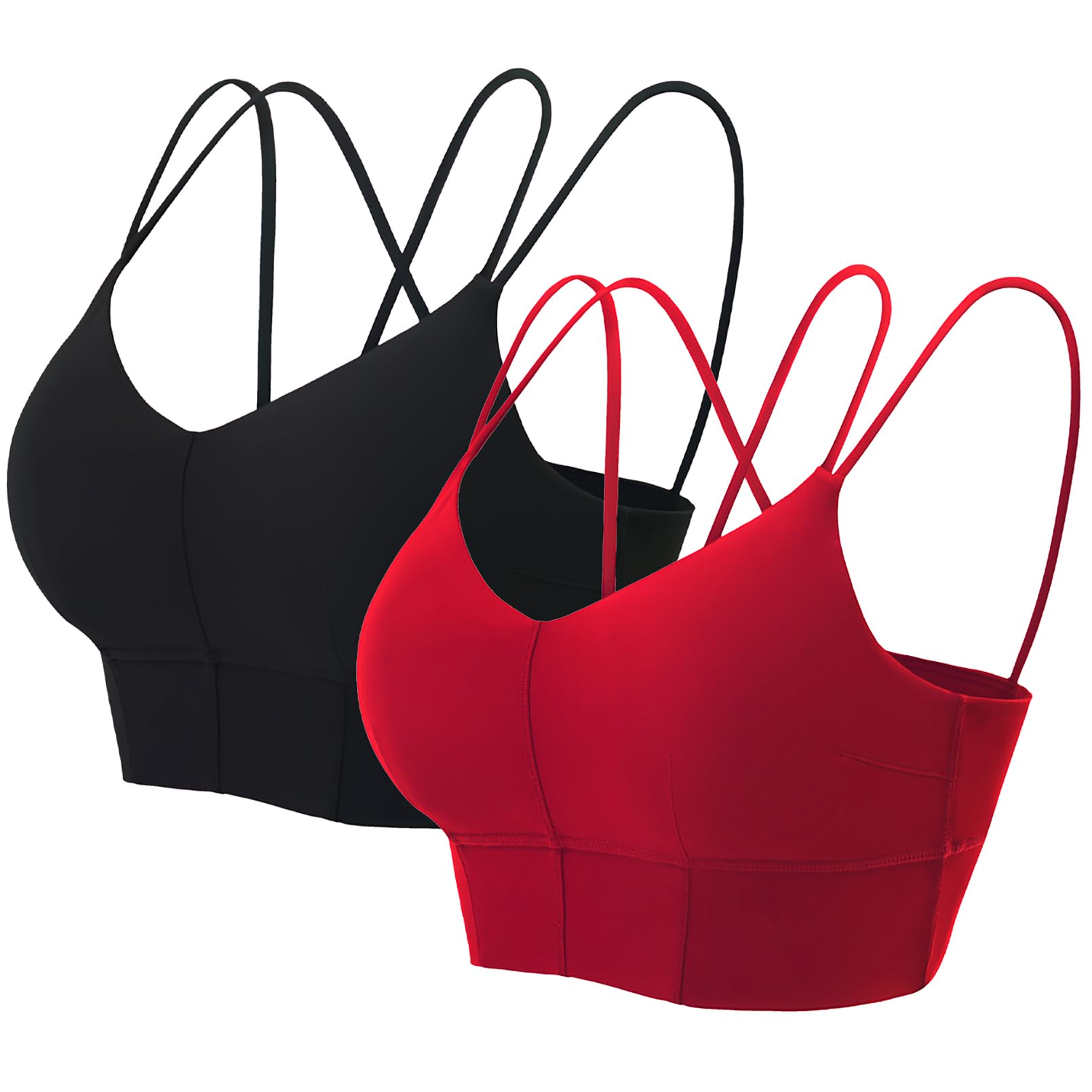 MotoRun Bralettes for Women, Strappy Sports Bra Push up Bralette Sexy Bras Rave 