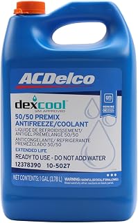 ACDelco GM Original Equipment 10-5027 Dex-Cool 50/50 Pre-Mix Engine Coolant - 1 gal