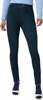 HUE Women's High Waist Ultra Soft Hosiery Denim Leggings