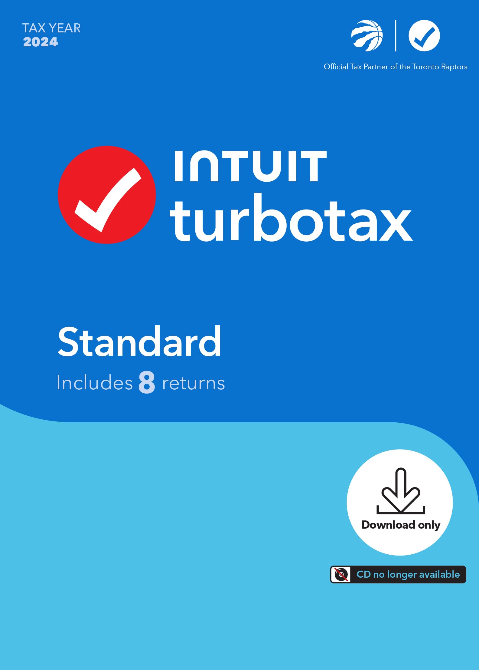 TurboTax Standard 2024 - 8 Returns - English - Windows - Digital Download [PC On