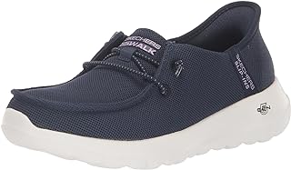 Skechers Women's Women's Hands Free Slip-ins Go Walk Joy Moc Toe Casual ShoeBoat Shoe