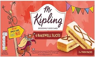 Mr Kipling Bakewell Slices 6 Pack 150g