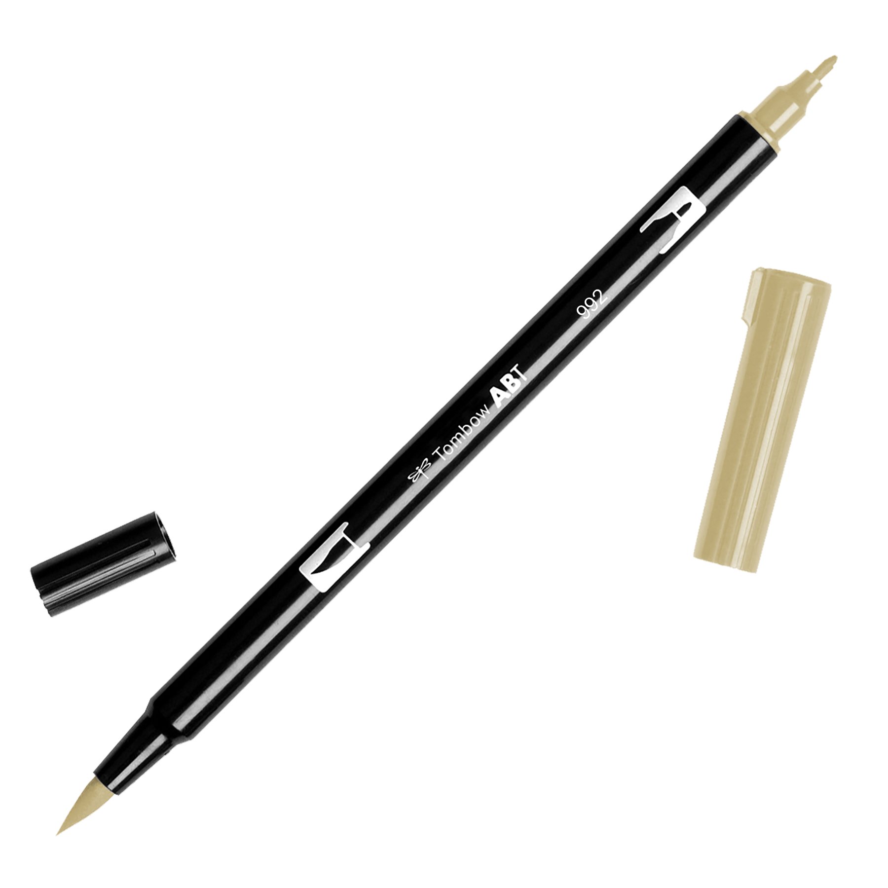 Tombow ABT-992 2 Tip Brush Pen Sand