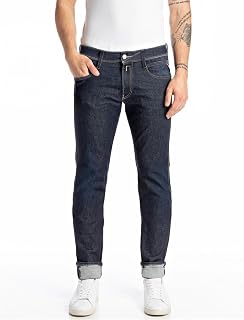 Replay Men's Anbass Slim Fit Jeans with Power Stretch