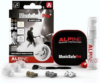 Alpine MusicSafe Gehörschutz Ohrstöpsel für Musiker - Werte dein Musikerlebnis auf ohne Hörschäden zu riskieren