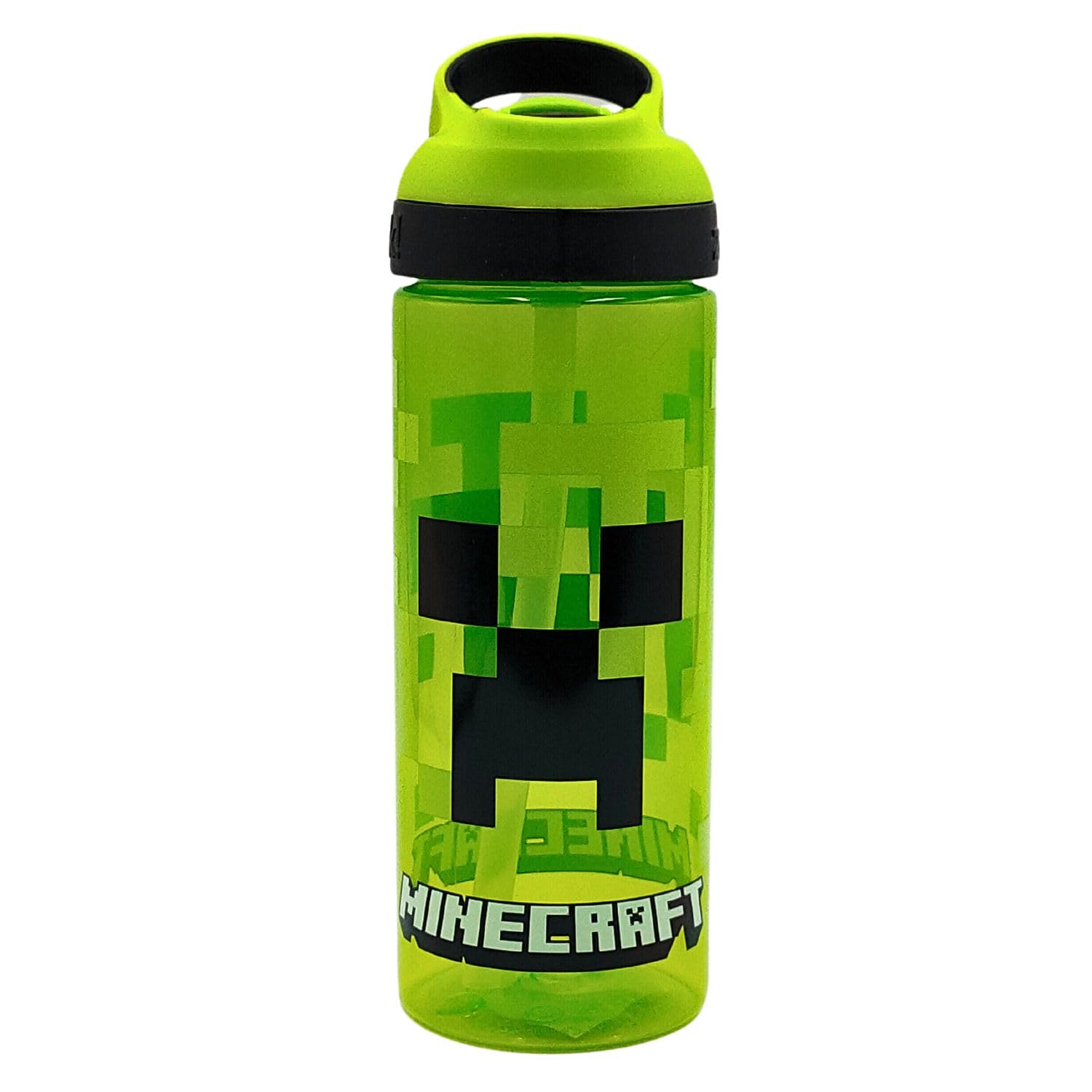 Minecraft Atlantic Creeper Drinks Bottle with Logo | Eco Friendly BPA-free Plast