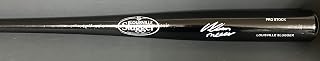 Aidan Miller Philies Autographed Signed Black Louisville Slugger Baseball Bat Beckett Hologram
