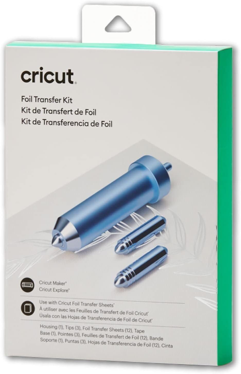 Cricut Foil Transfer Kit - for Cricut Maker & Explore Machines | Includes 12 Foi