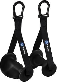 HXD-ERGO Ergonomic Weight Lifting Handle, Bodybuilding Accessory for Machine Smith Resistance Band and Elastic Fitness Cable Machine and Pulley