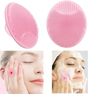 Silicone Cleaning Brush, Facial Brush, Bath Massage Pad, Face Skin Cleaner, Pore Deep Cleansing Brush, Shower Scrub Tool