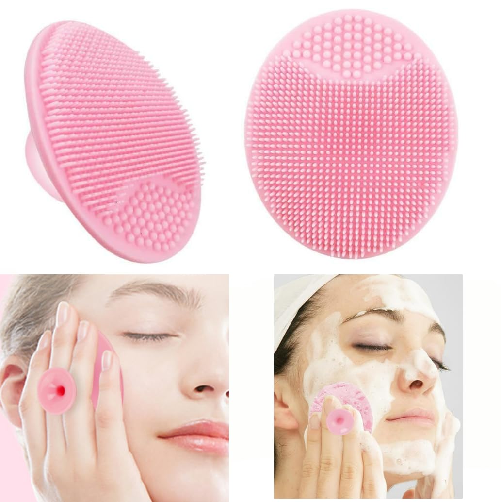Silicone Cleaning Brush, Facial Brush, Bath Massage Pad, Face Skin Cleaner, Pore