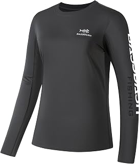 Bassdash Women's UPF 50+ UV Sun Protection T-Shirt Long Sleeve Fishing Hiking Outdoor