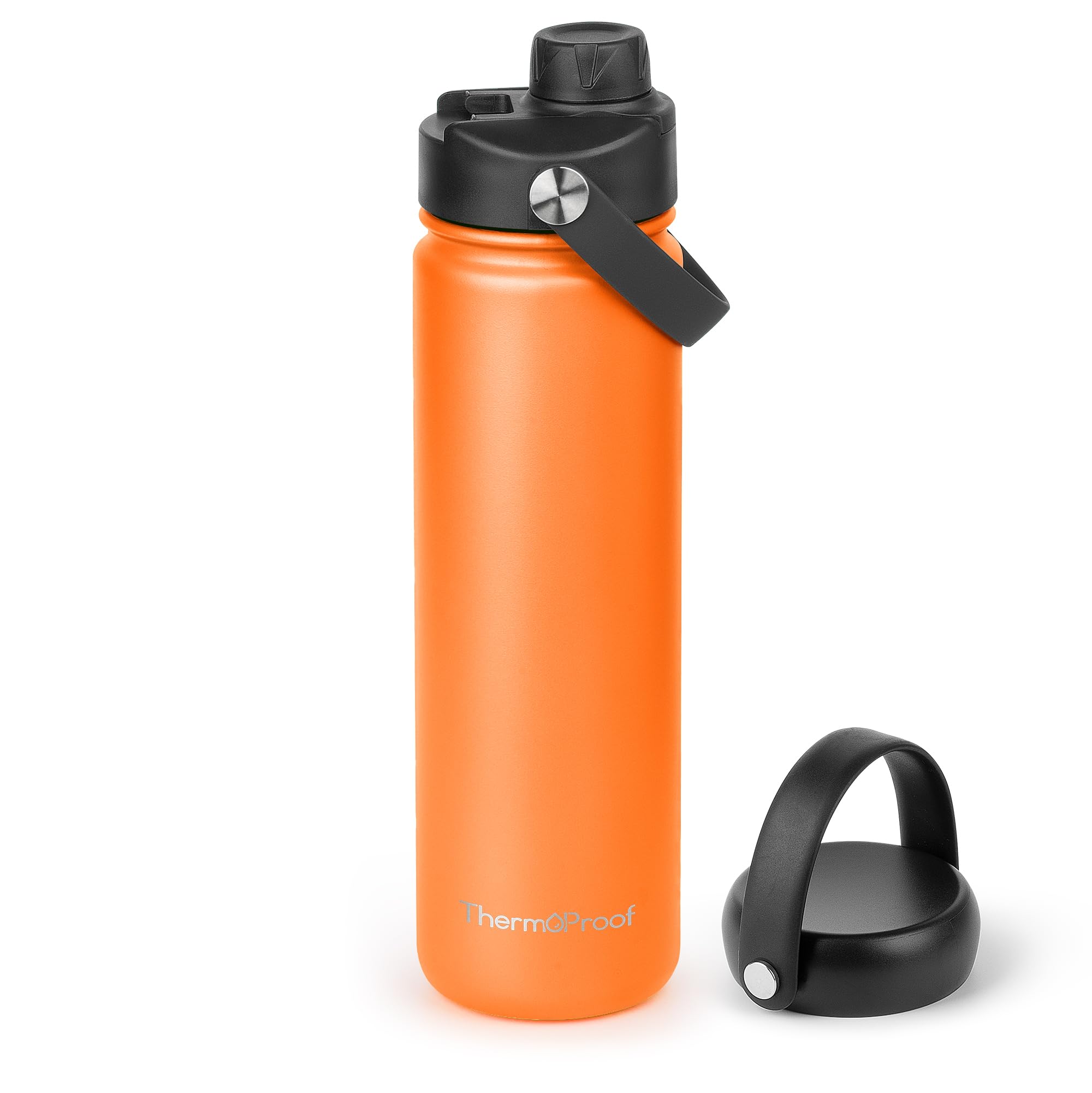 ThermoProof Double-Walled Vacuum Insulated Stainless Steel Water Bottle - Wide M