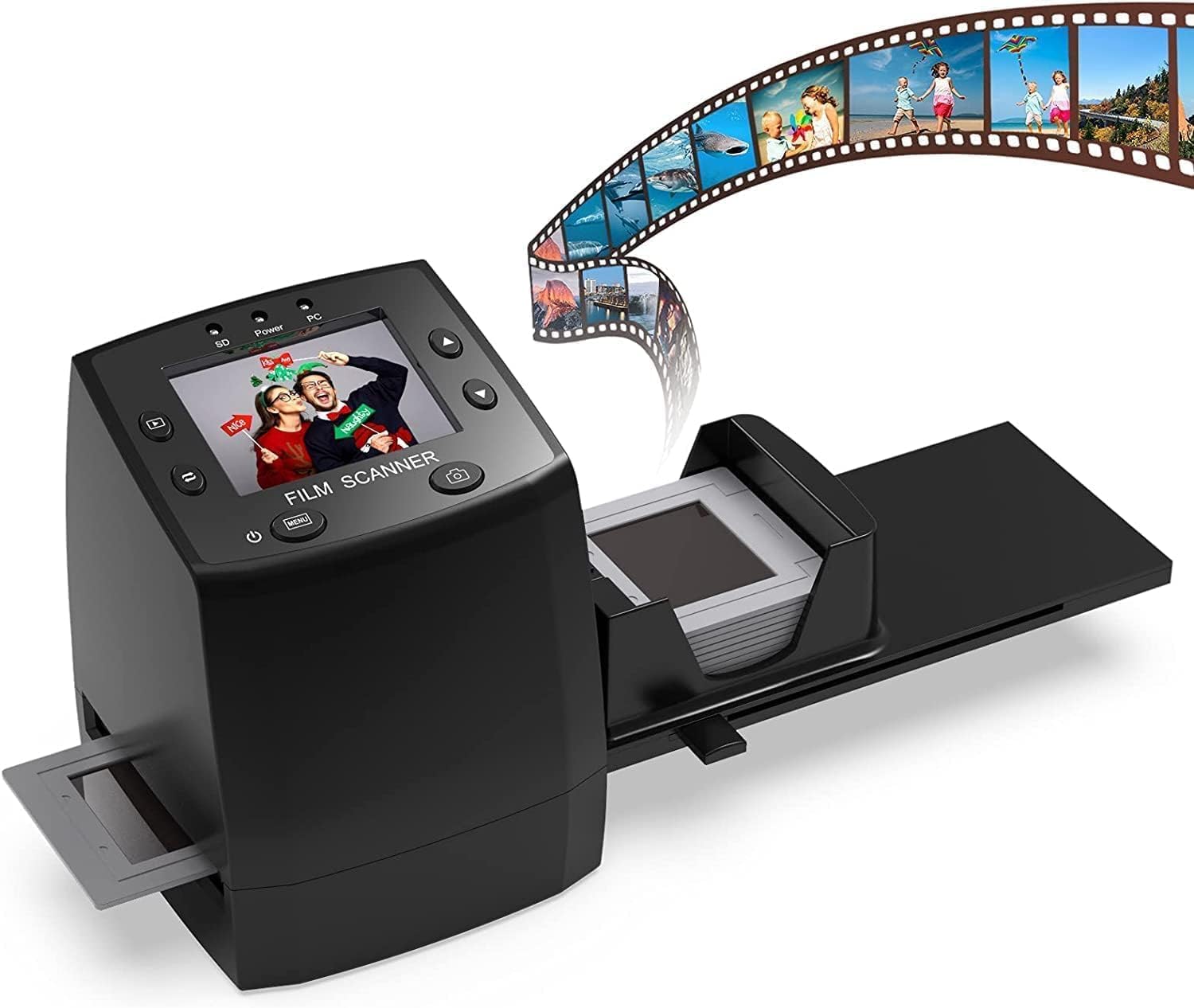 DIGITNOW!High Resolution 135 Film/Slide Scanner, Slide Viewer and Convert 35mm N