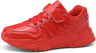 Unisex-Child White Boys Girls Tennis Shoes Kids School Sneakers
