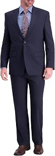 J.M. Haggar Men's Big & Tall Shark Skin Premium Classic Fit Stretch Suit Separate Coat