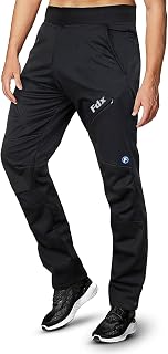FDX Men’s Cycling Tights 3D Padded Windproof Warm Roubaix Bike Trouser