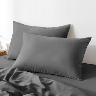 Kumori Pillowcase Set of 2, 50 x 70 cm Envelope Style Pillowcase Pillow